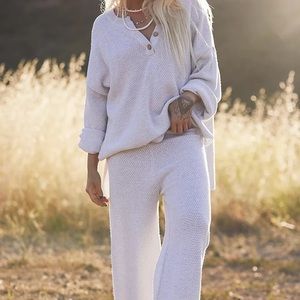 NWOT Free people Hailee sweater set